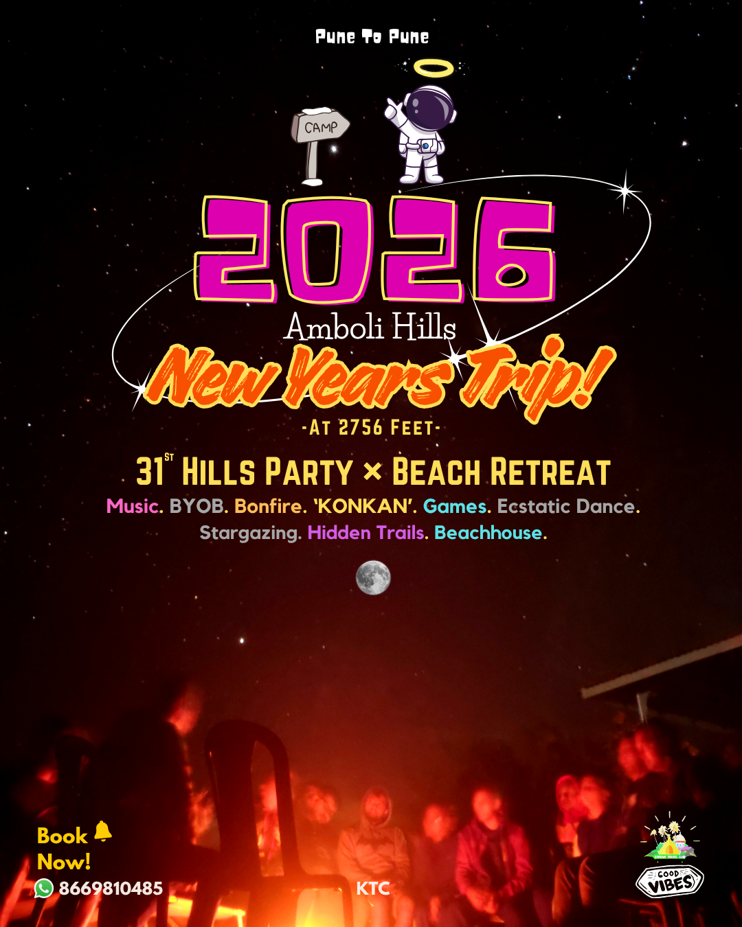 Customize a Konkan Trip for Family & Friends 8 31st New Years Hill’s Party & Beach Retreat Trip from Pune | Konkan Travel Club