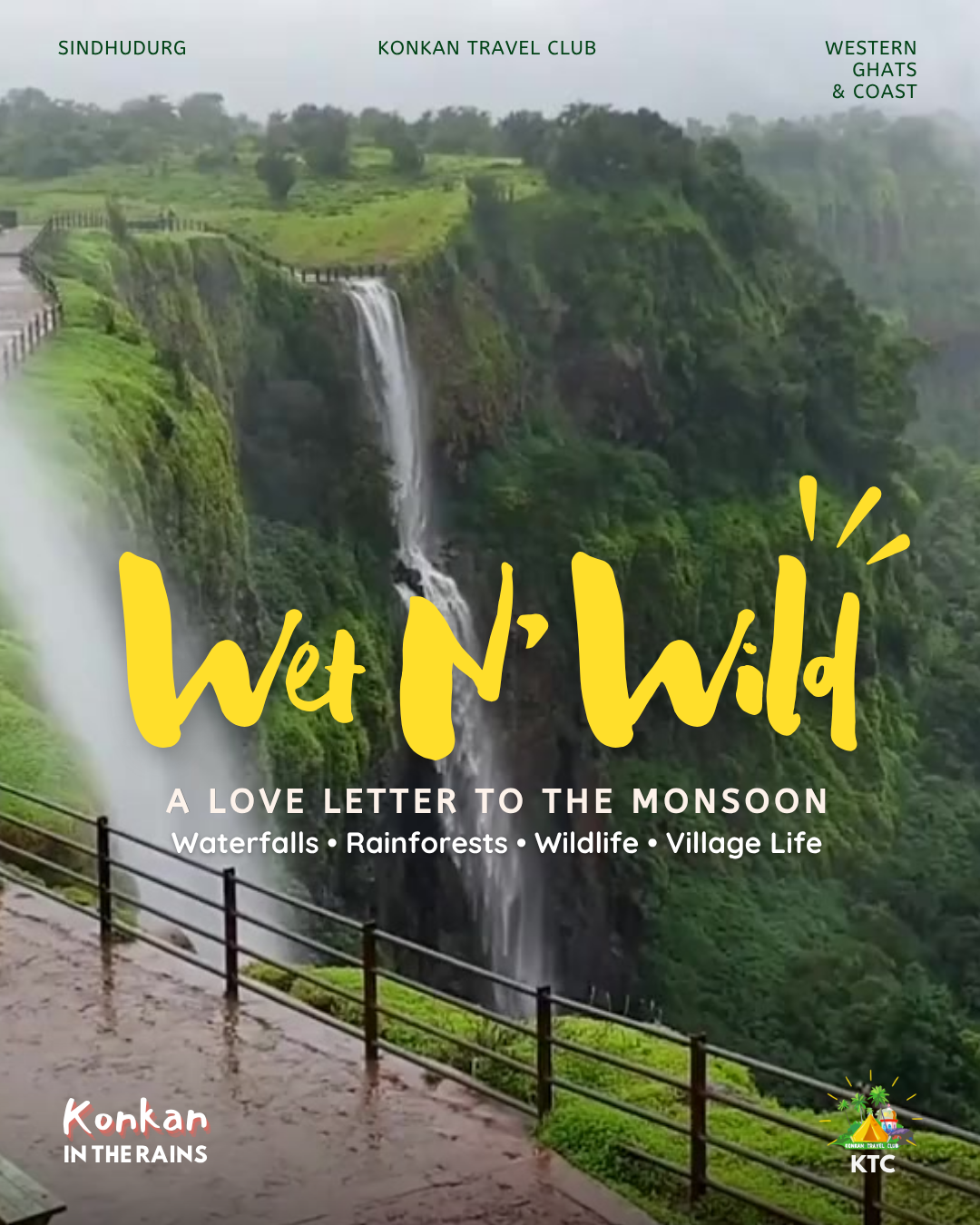Offbeat Hidden Konkan Tour Packages for Travelers 81 Wet & Wild Monsoon Adventure Trip Amboli Hills